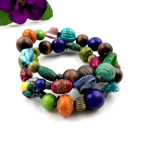 Jewelry - Colorful Boho Beaded Bracelet